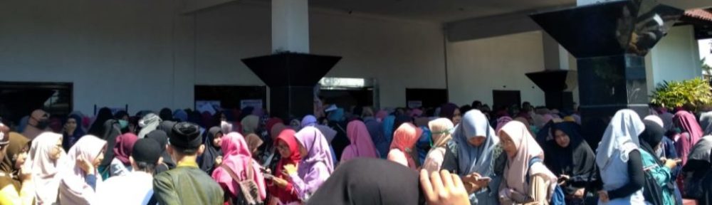 GP Ansor Tolak Ustadz Hanan Attaki Isi Pengajian di Tegal/Foto:panturapost.com