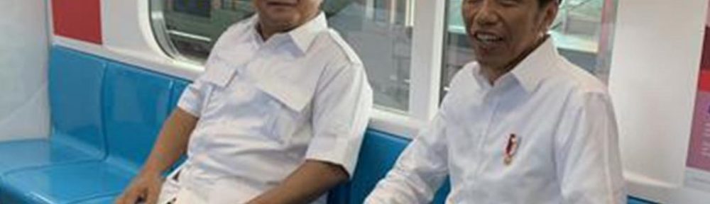 Pertemuan Prabowo dan Jokowi di MRT