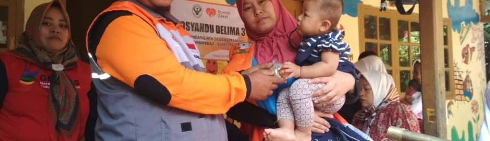Rumah Zakat Support GHS Desa Kertamukti Dengan Memberikan Makanan Tambahan