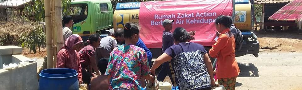 Rumah Zakat Bantu Atasi Kekeringan di Desa Jingkang