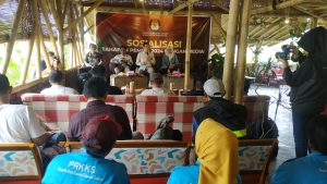 KPU Sumedang Sosialisasikan Tahapan Pemilu 2024 Dihadapan Awak Media
