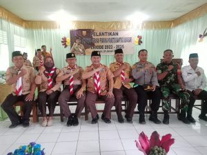 Gerakan Pramuka Kwaran Sukasari Resmi Dilantik, Begini Pesan Wabup Sumedang