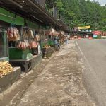 Kios Ubi Cileumbu di Jalur Cadas Pangeran Sumedang. (Foto : Istimewa)