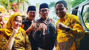 Kader Golkar Lady Puspita Apresiasi Rapim dan Raker Pusat AMS di Sumedang