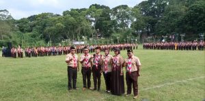 Atalia Kamil Resmi Menutup Lomba Tingkat Regu Pramuka Penggalang LT-IV di Buper Kiarapayung