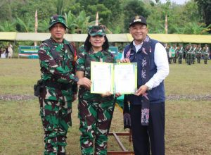 TMMD ke-116 Kodim 0610 Sumedang Resmi Ditutup Danlanal Bandung