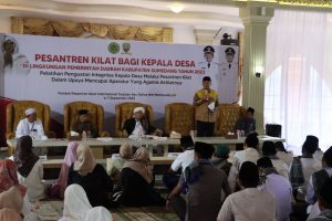 Pesantren Kilat bagi Kades di Sumedang Resmi Ditutup, Begini Pesan Wabup Erwan Setiawan