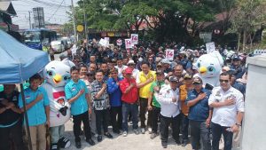 Begini Semarak Kirab Pemilu di Dapil V Jatinangor-Cimanggung