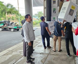 Logistik Pemilu Mulai Didistribusikan KPU Kabupaten Sumedang