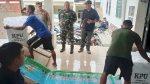 KPU Sumedang Tuntaskan Pendistribusian Logistik Pemilu 2024 ke Tingkat Kecamatan