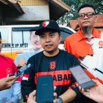 Calon Bupati Sumedang Ridwan Solichin / Kang Rinso di acara Apel Siaga DPD PKS (Foto : Fahmi/ Tahu Ekspres)