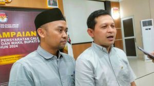 KPU Sumedang Umumkan Hasil Penelitian Administrasi Bakal Pasangan Calon Pilkada 2024