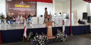 Jelang Pilkada, KPU Sumedang Adakan Simulasi Realistis untuk Pemungutan Suara