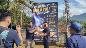 Open Turnamen Voli Bey Cup di Rancakalong Berlangsung Meriah