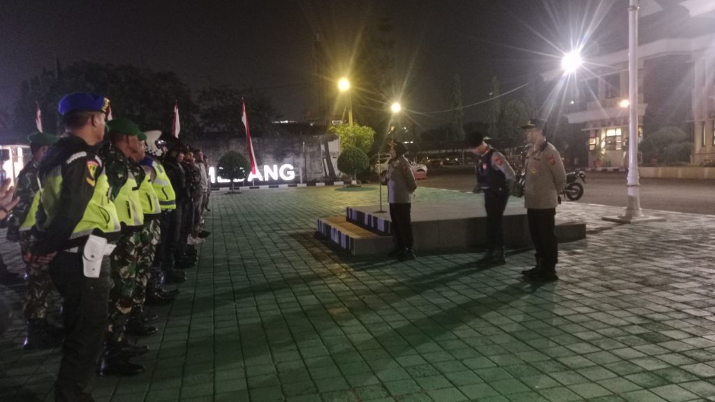 Polres Sumedang Perkuat Patroli Gabungan Malam, Antisipasi Kejahatan hingga Kebakaran Lahan