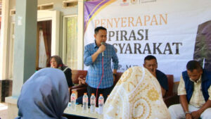Ujang Bey Serap Aspirasi Warga Cibugel, Dorong Pemerataan Pembangunan