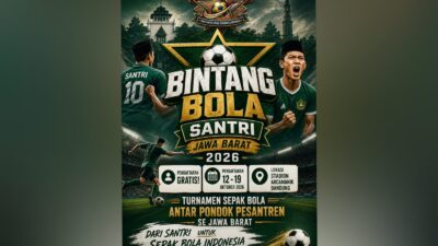 Perhelatan Bintang Bola Santri 2026 Segera Digelar, Ayo Daftarkan Tim Kesebalasan Pesantrenmu